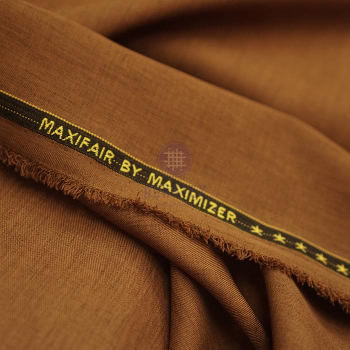 Maxifair by Maximizer | Kain Jas/Celana | Bahan Semi Wool |Kain Coklat