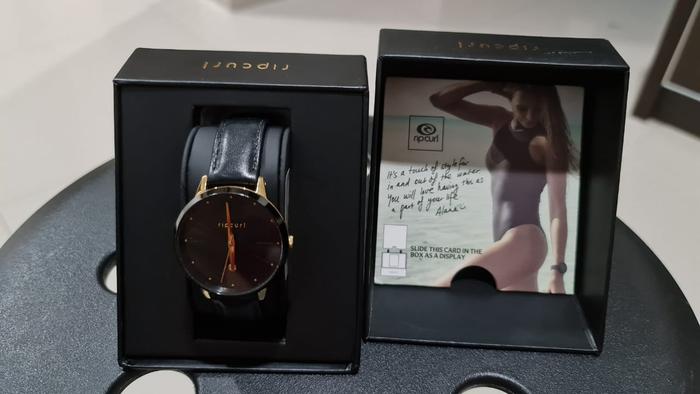 Original : RIP CURL Alana Lola Slim Midnight Leather Watch