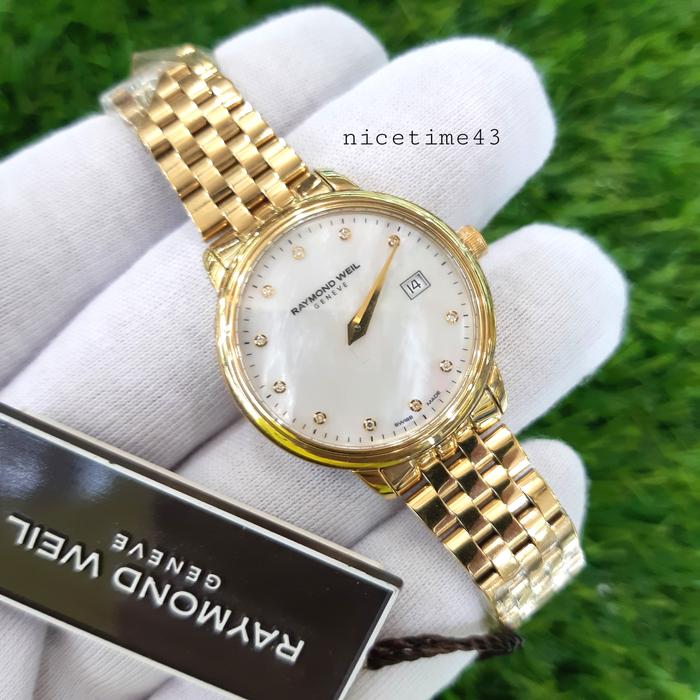 jam tangan wanita original raymond weil 5988.p.97081 SALE