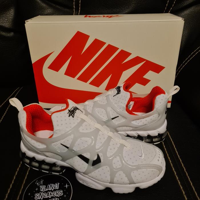 Nike Air Zoom Spiridon Cage x Stussy "Kukini" White Original BNIB