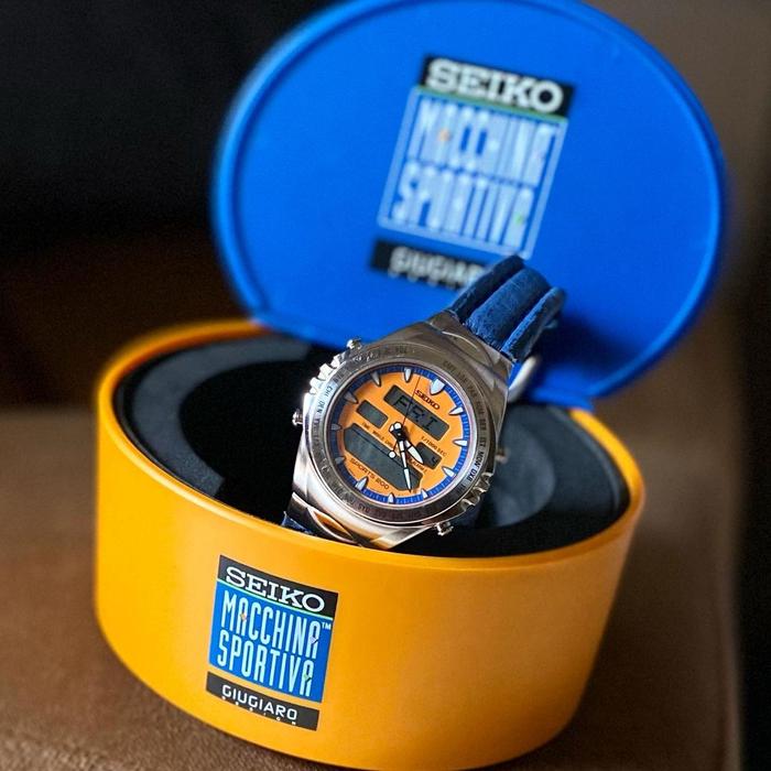 jam tangan SEIKO MACCHINA SPORTIVA GIUGIARO DESIGN SJP021