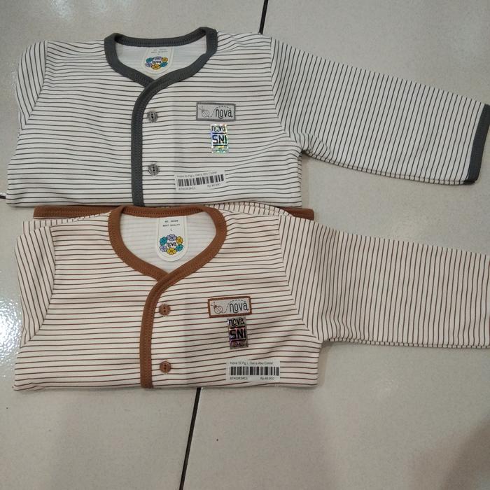 Nova Setelan Panjang Garis / Baju Bayi / Baju Anak