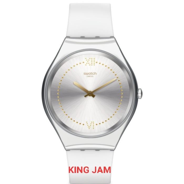 Jam Tangan wanita Swatch SYXS108 Original Skindoree Putih