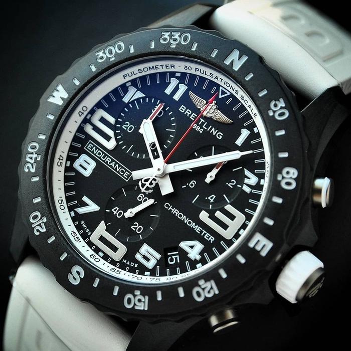 breatling endurance pro white jam tangan pria original