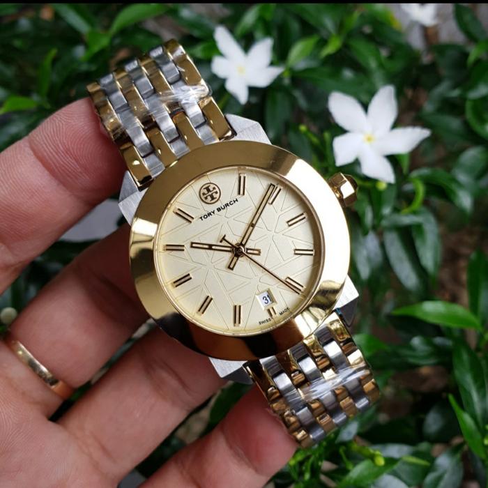 Jam Tangan Wanita Tory Burch TRB8002 8002 Original 35mm Fullset