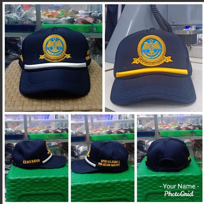 TOPI KEMENHUB PNS DAN HONIRER/TOPI KEMENHUB/TOPI PERHUBUNGAN