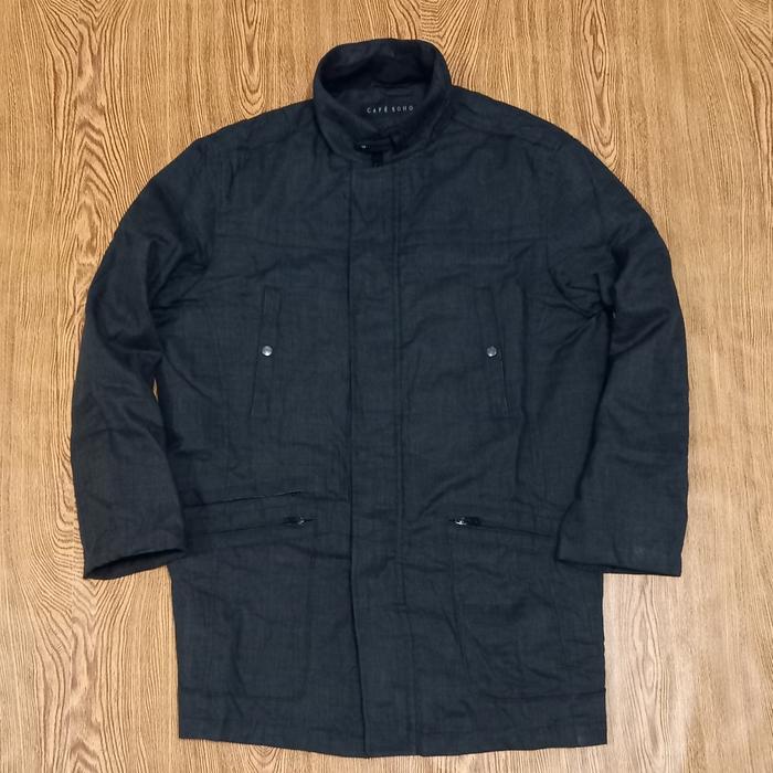Long Jaket tebal CAFE SOHO