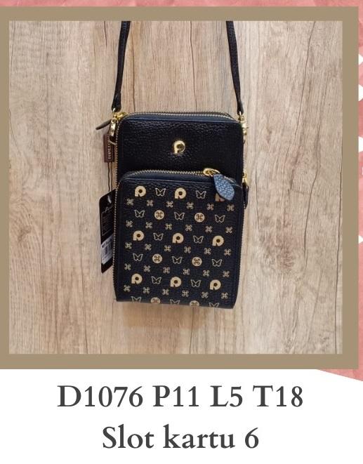 Dompet Papillon Original D1076 Hitam