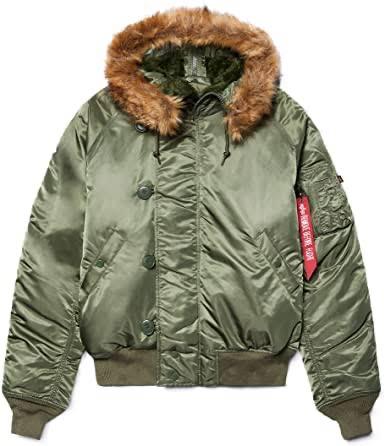 Alpha Industries N2B Green Pilot Military Jacket