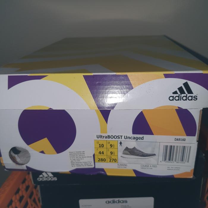 Sepatu Adidas Ultraboost Uncaged Running Course A Pied New