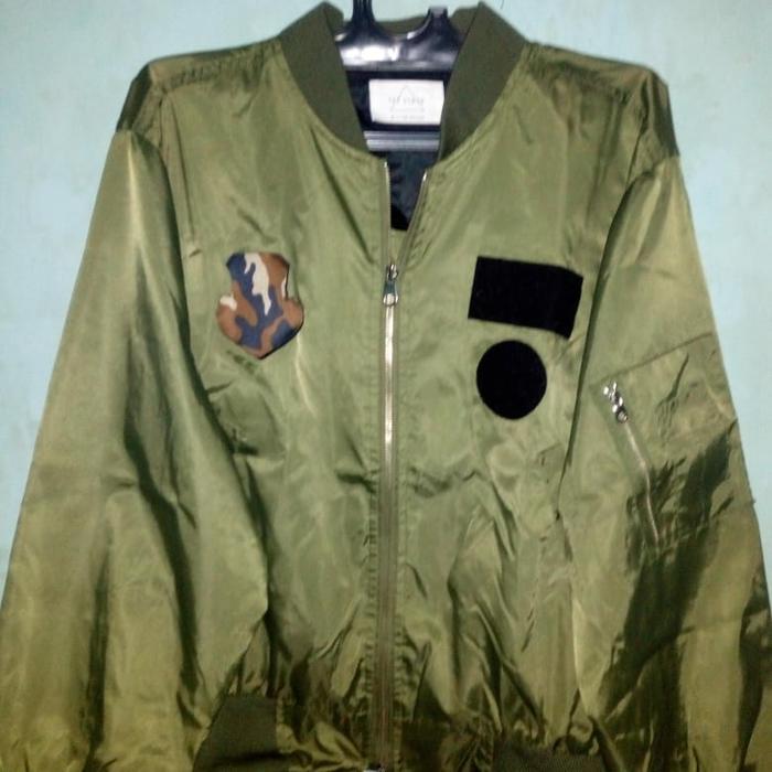jaket bomber top stage not alpha industries