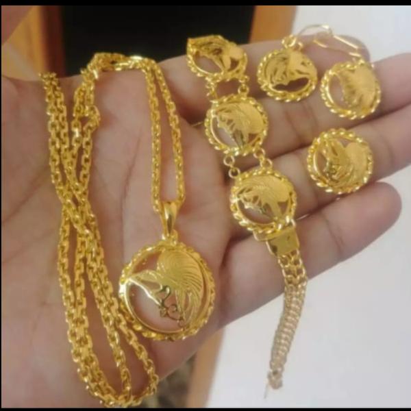 Full Set Perhiasan Cendrawasi Free Kotak Bludru