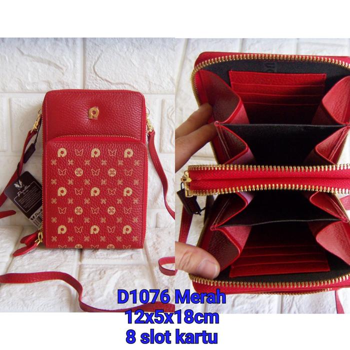 Dompet Papillon Original D1076 Merah