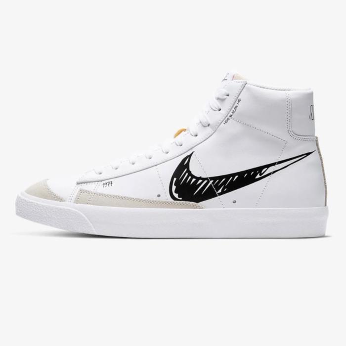 NIKE BLAZER MID '77 SKETCH WHITE BLACK ORIGINAL