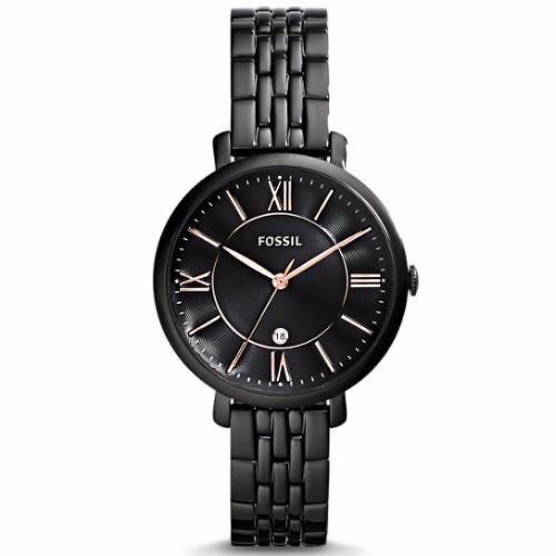 Jam Tangan Wanita FOSSIL 3614 l ES3614 l Full Black l ORIGINAL Watches Stainless