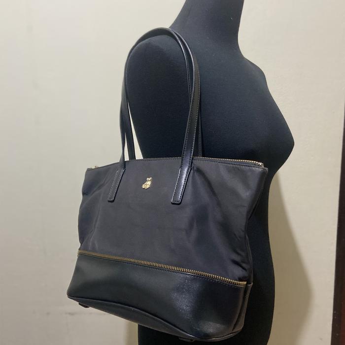 Teenie weenie shoulder bag woman black original second 90%baik korea