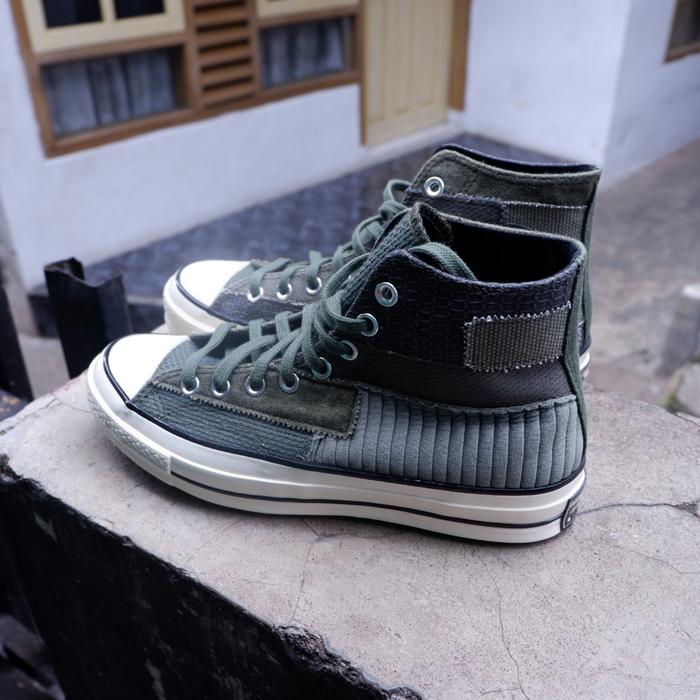 Converse 70s Hi Patchwork Green