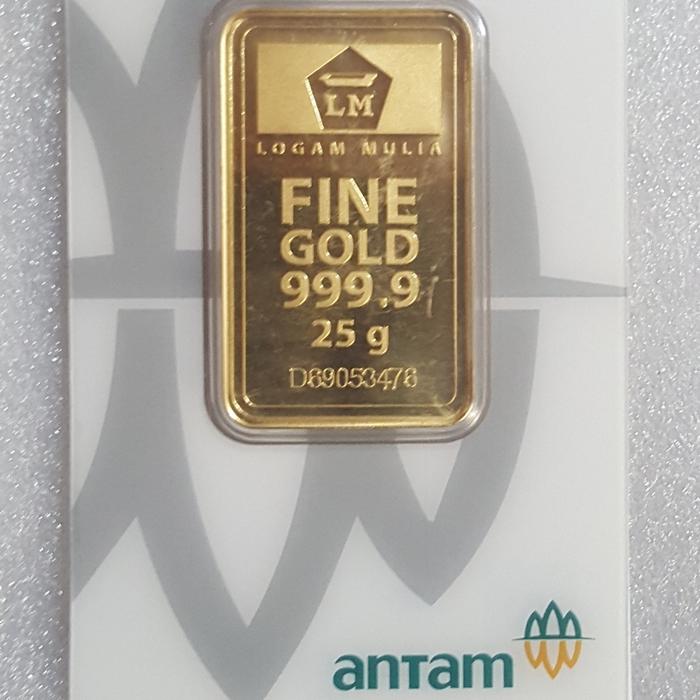 Logam Mulia LM 25gr - 25 gr ANTAM REINVENTED