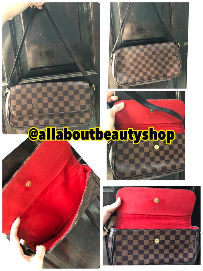 PRELOVED LV BAG DAMIER TAS WANITA