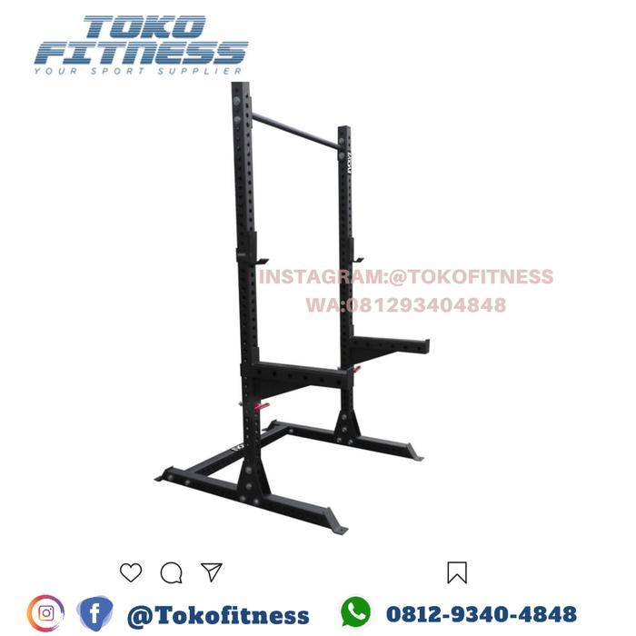 Half Rack Evolev Power Rack Fitness