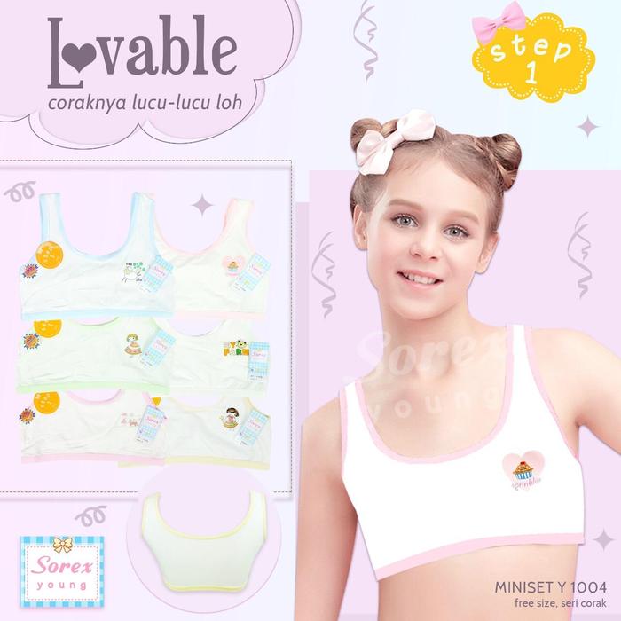 Miniset anak perempuan remaja step1 freesize sorex Y1004 Y 1004 / 4001
