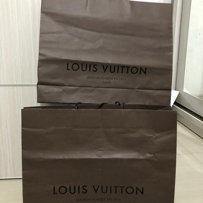 Paper Bag LV Louis Vuitton original Big Size