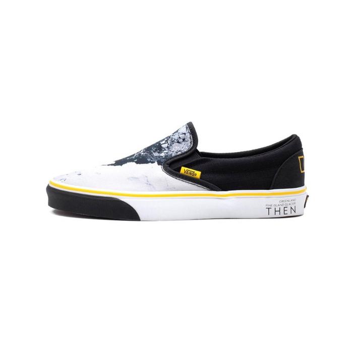 NATIONAL GEOGRAPHIC x VANS CLASSIC SLIP-ON GLACIER NATGEO ORIGINAL