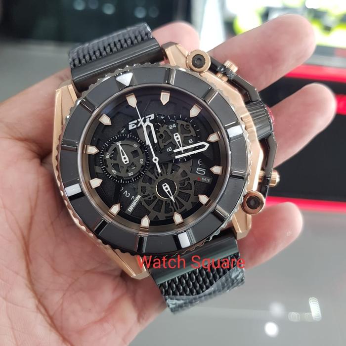 Expedition Pria E3009 EXP3009 Original Black Rosegold / #AsliOri