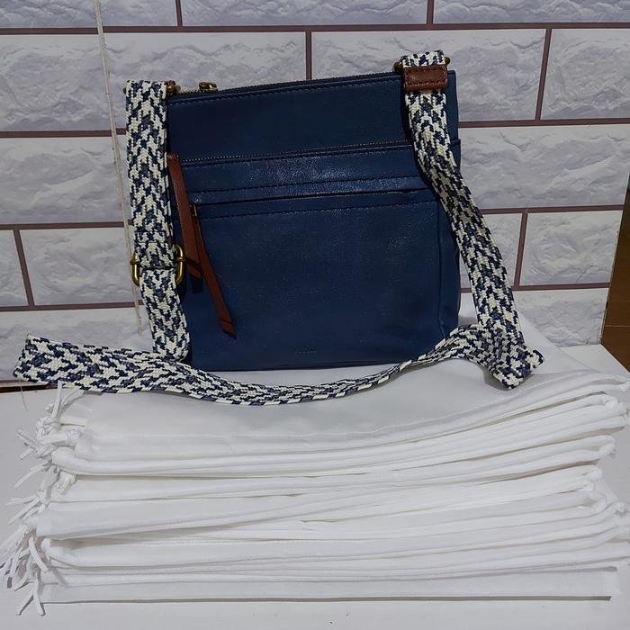DUSTBAG TAS POLOS - DUSTBAG PUTIH -DB POLOS