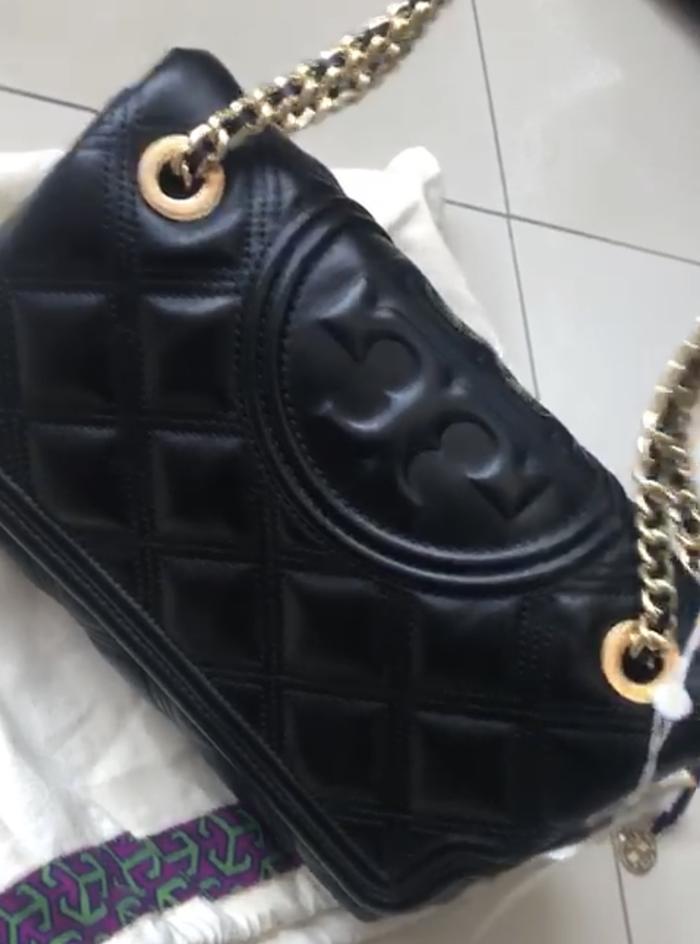 Tory burch soft fleming medium preloved