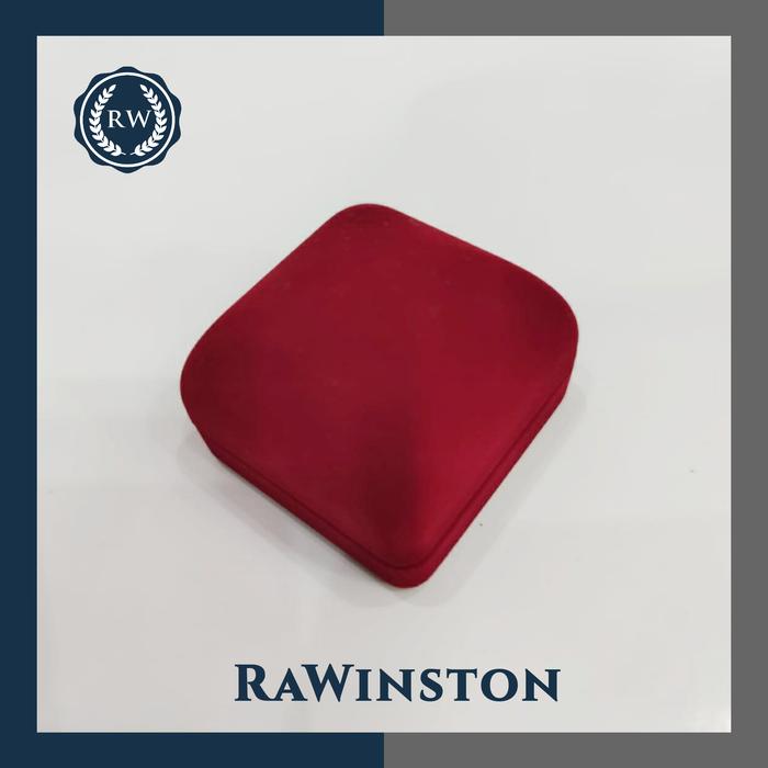 RaWinston SR - Kotak Cincin Bludru Red