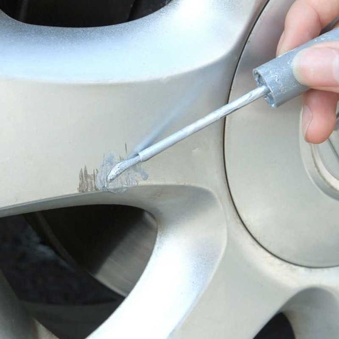 REPAINT VELG CAT PELEK MOBIL KOREKSI CAT VELG MOBIL REPAIR PAINT VELG