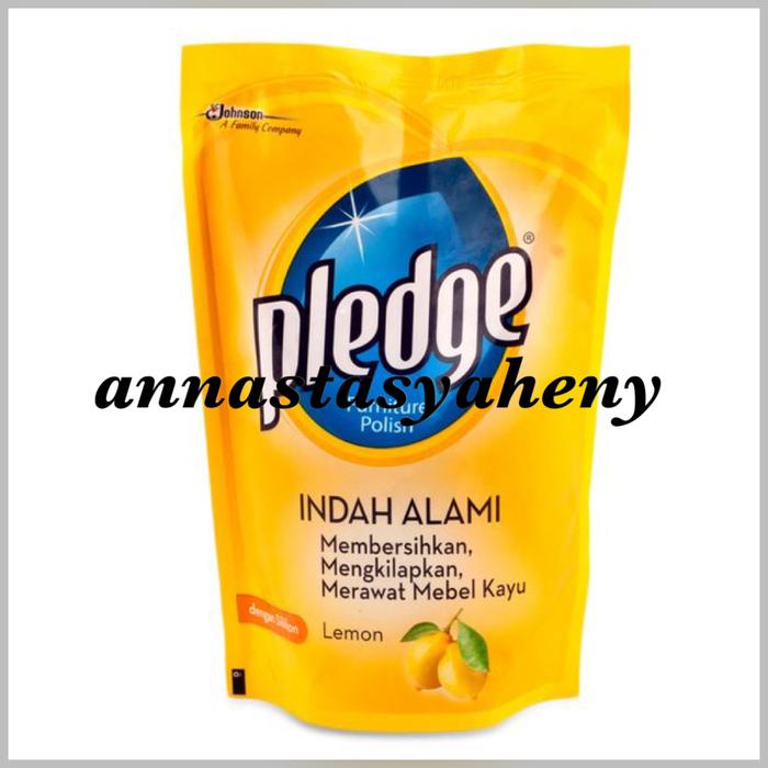 Pledge Semir Perabotan Lemon 450 ml refil