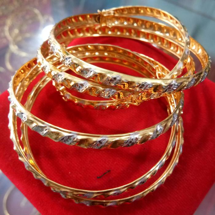 Gelang bangkok emas asli kadar 700