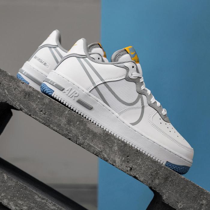 Nike Air Force 1 React “White/Blue/Yellow”
