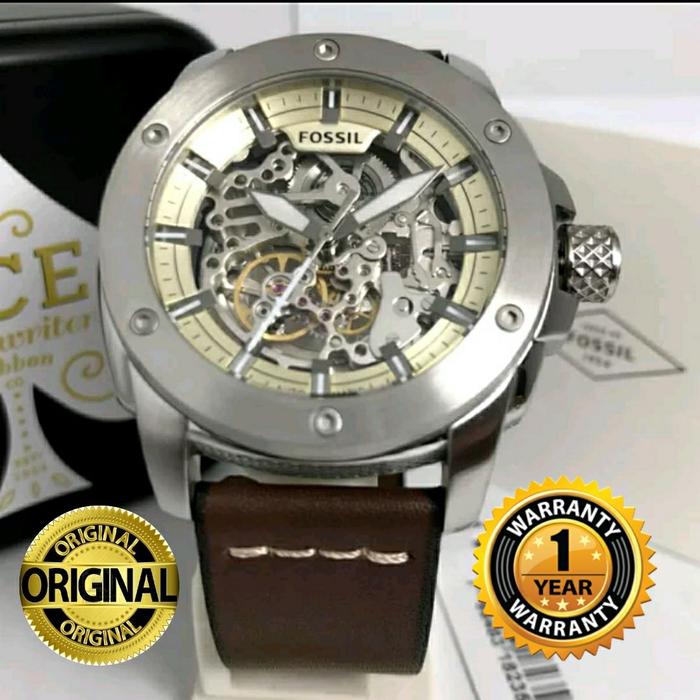 JAM TANGAN FOSSIL AUTOMATIC ME3083 FULLSET ORIGINAL GARANSI 1TH