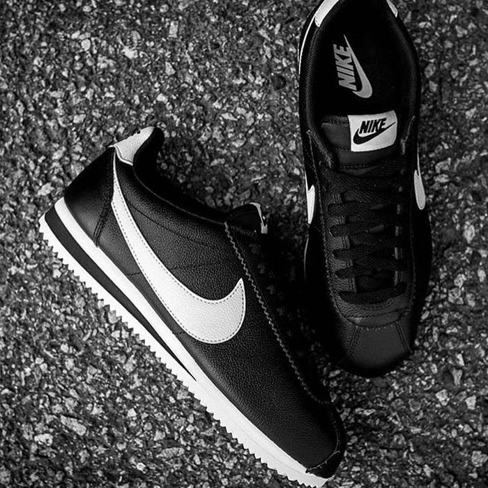 Sepatu Sneakers Wanita/Cewek | Nike Cortez Classic Leather BW ORIGINAL