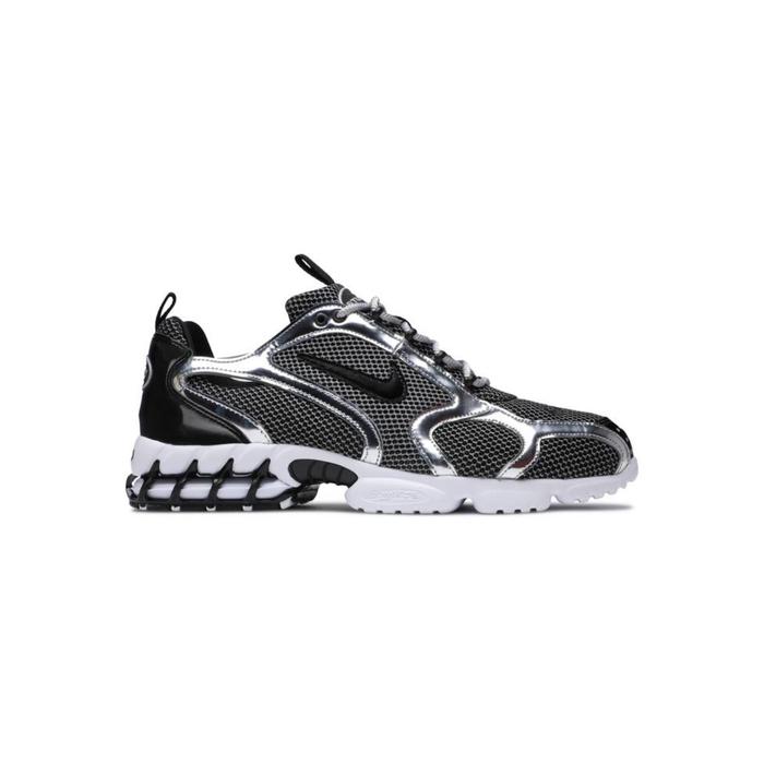 Nike Air Zoom Spiridon Cage 2 x Stussy “Pure Platinum” (Black)