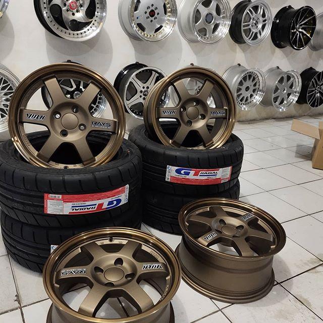 velk te 37 ring 15 lebar 7 plus ban 195/50 ban sx2 simiclik