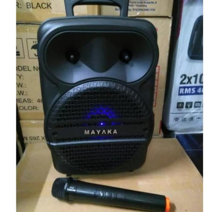 Speaker Trolley Meeting Portable Mayaka SPKT 1808