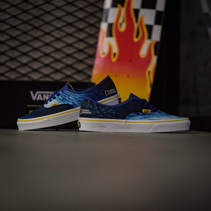 Vans Authentic x Natgeo Ocean True Blue