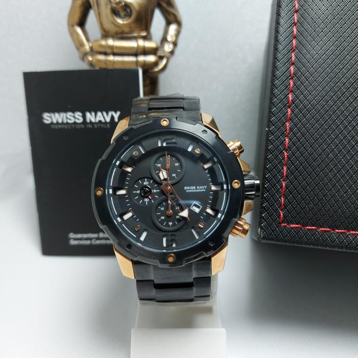 jam tangan pria Swiss Navy SN 6820 original