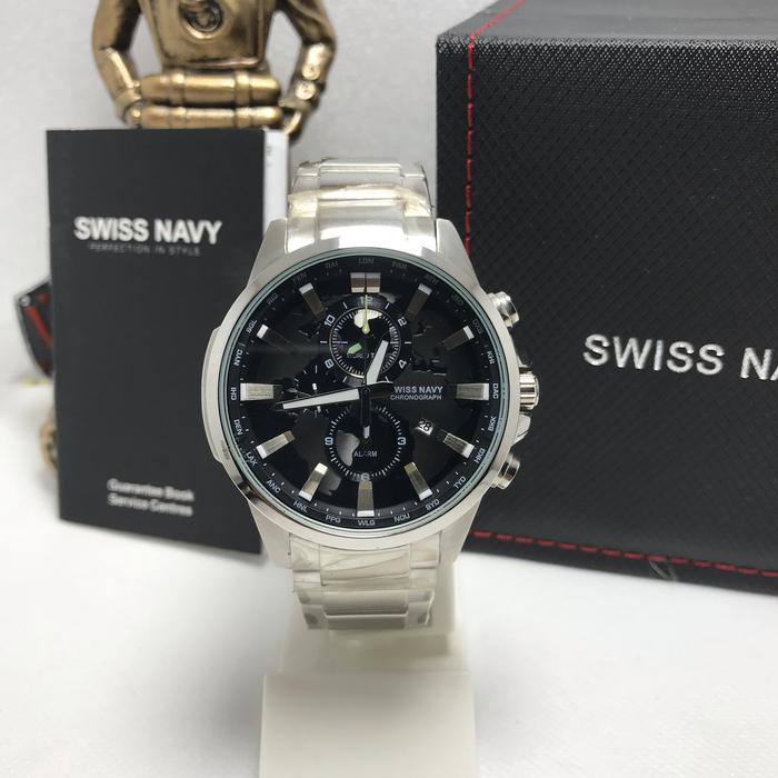 jam tangan pria Swiss Navy SN 8007M original
