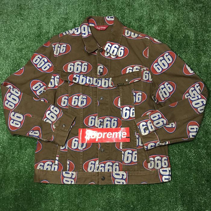 SUPREME 666 DENIM JACKET
