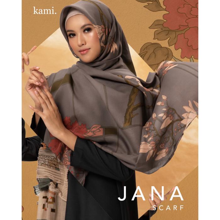 Scarf Kami Jana Collection Voal Original Kamiidea with box