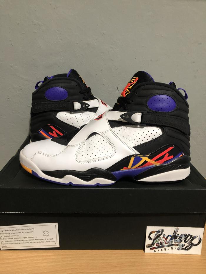Nike Air Jordan 8 Retro Three Peat ORIGINAL