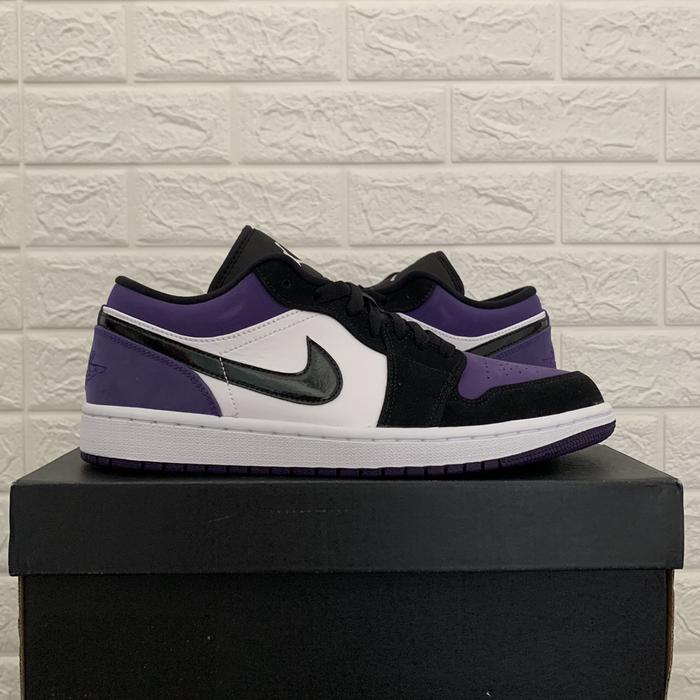 Jordan 1 low court purple