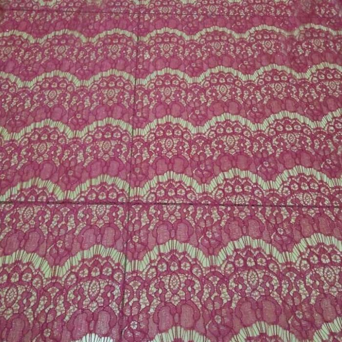 Kain tile renda bahan tile renda brokat renda meteran bahan kebaya