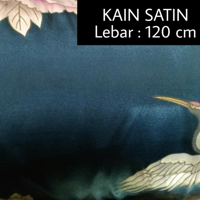 Kain Satin Printing per satu meter
