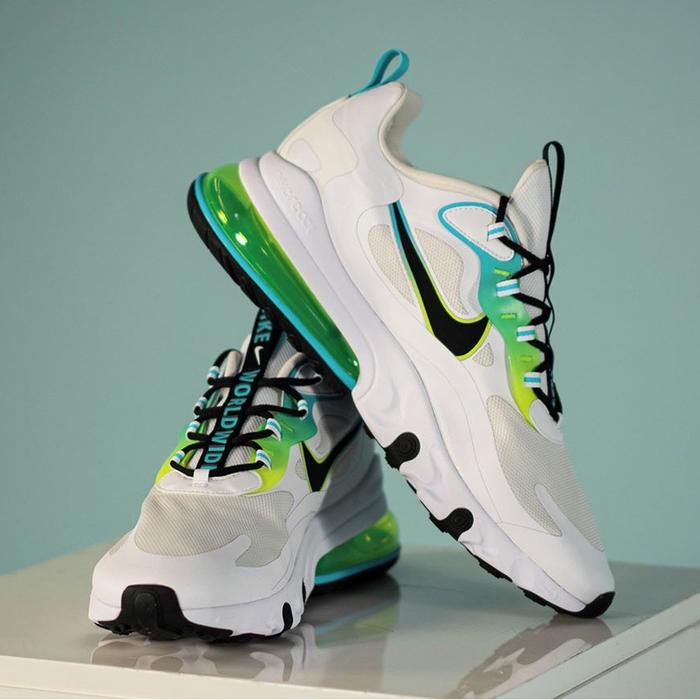 Nike Air Max 270 React SE Worldwide “White/Green"
